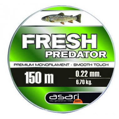 Modelo Asari FRESH PREDATOR 150mt